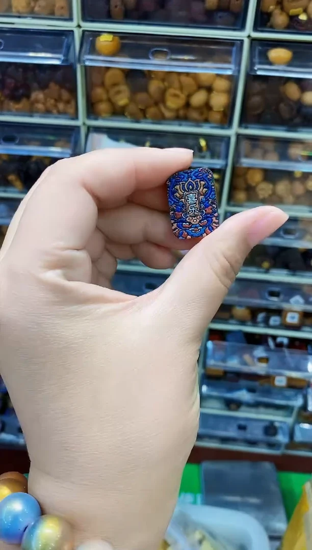 【闪购商品】非洲檀香无事牌彩绘小牌