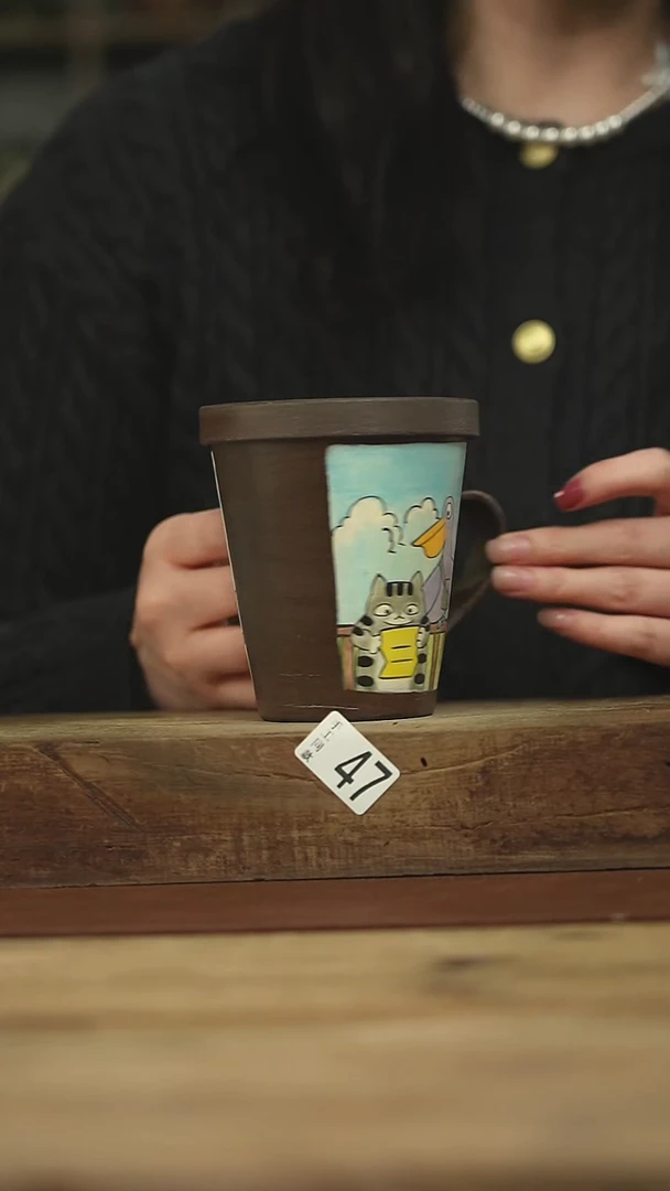 设计师手作款 咖啡杯