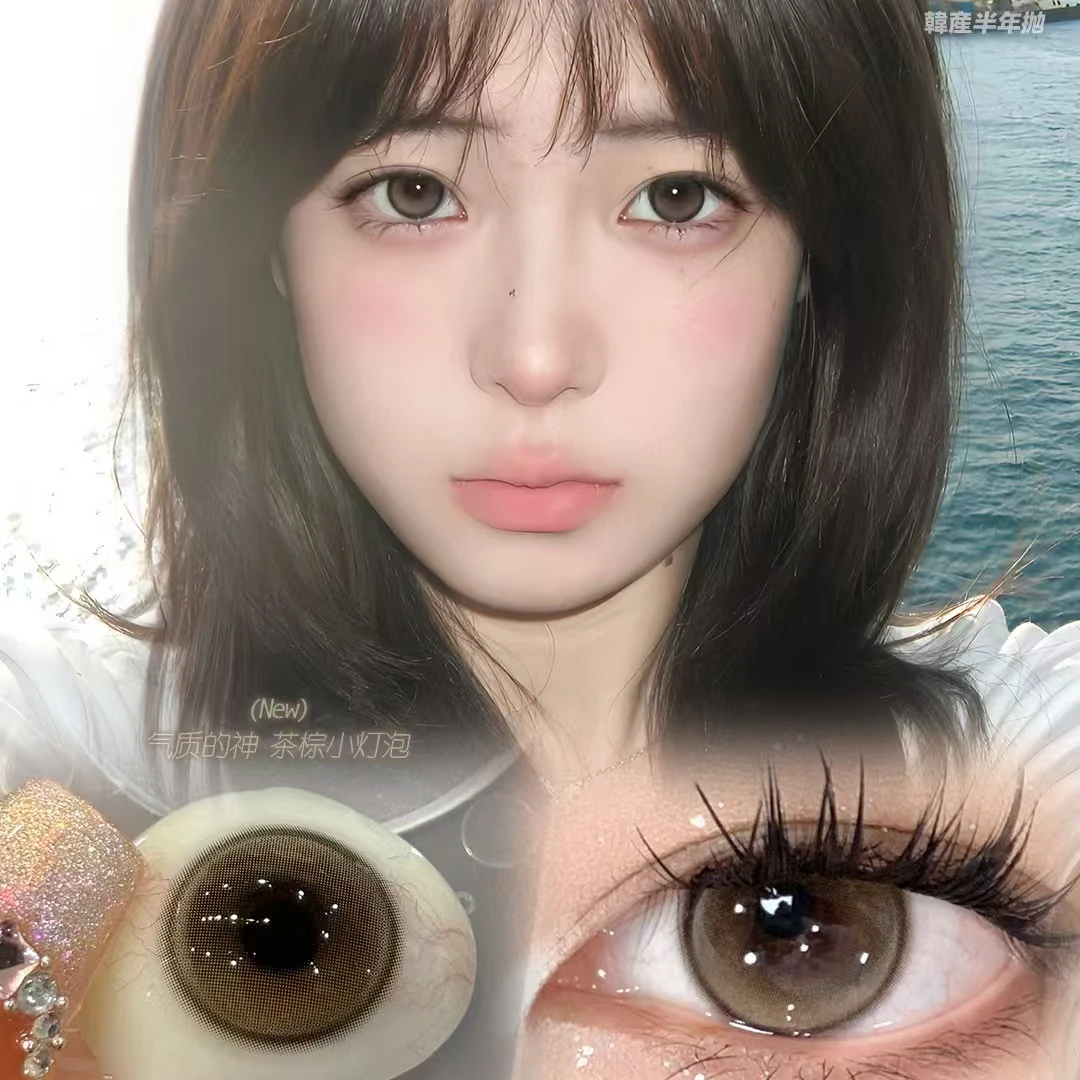 Kirafairy美瞳撕漫母神天使恋痛失控冰吻奶糖输泥韩国进口日抛Cos