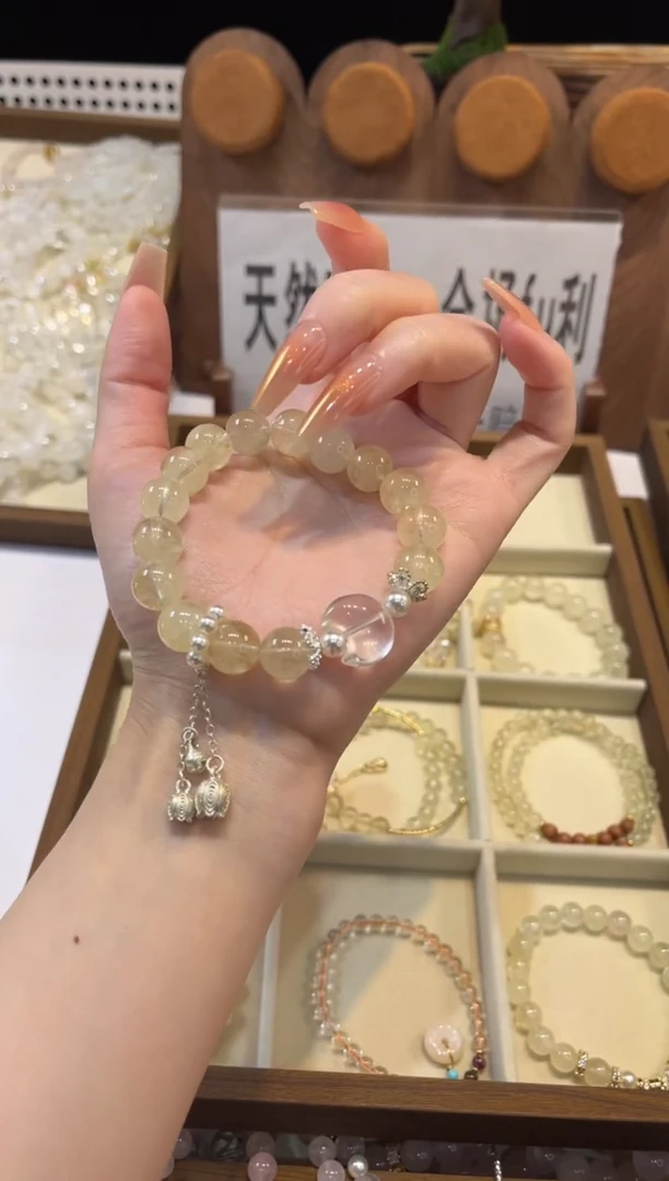 未镶嵌手串水晶