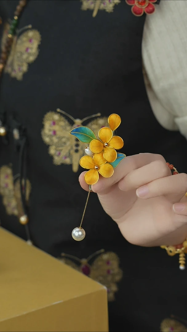 刺绣闪购纯手工非遗国风饰品