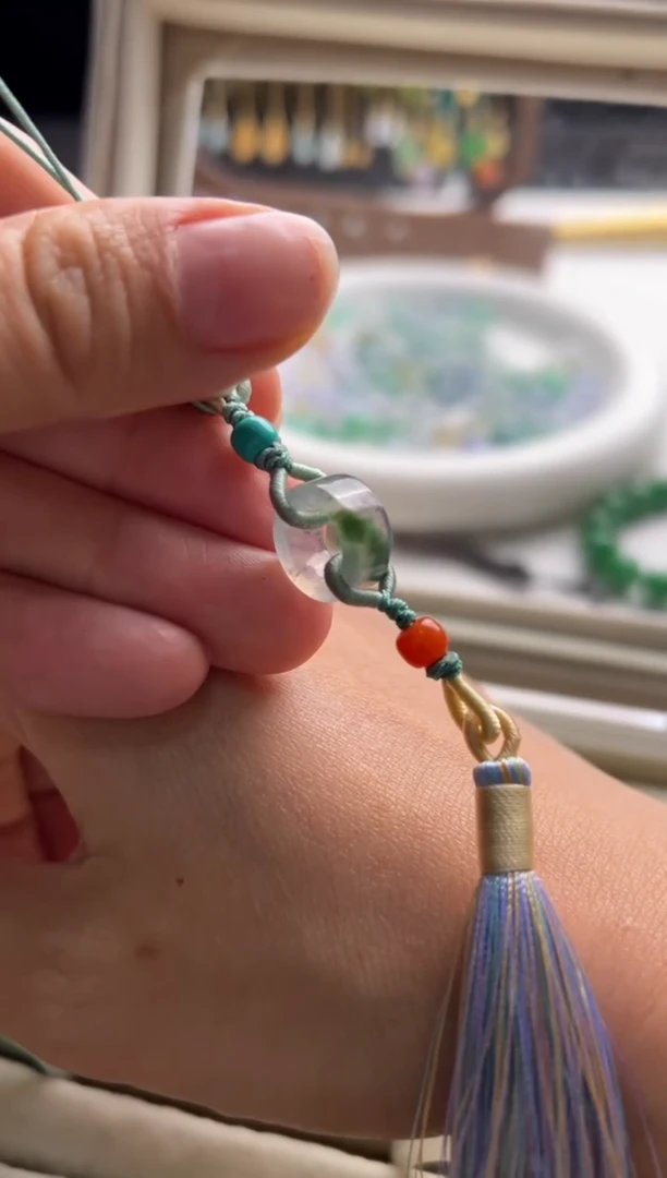 【闪购商品】定制翡翠未镶嵌跑环35