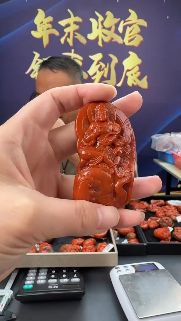 【闪购商品】南红玛瑙雕刻未镶嵌044ZB0118产品一个