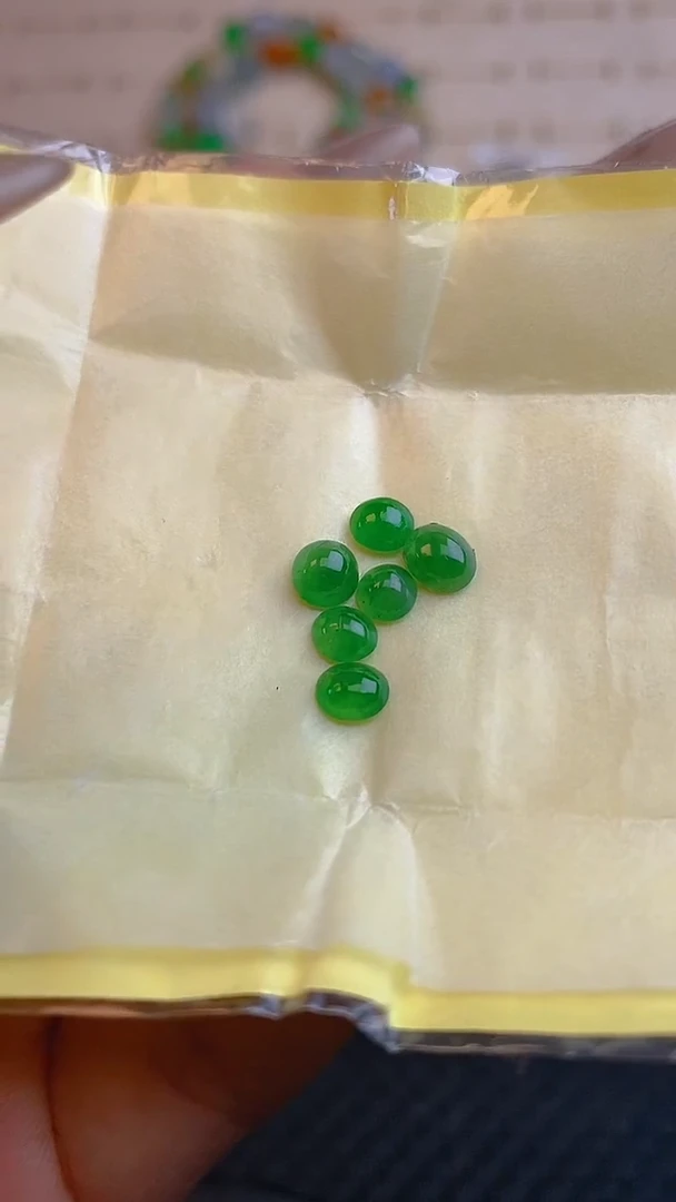 【闪购商品】翡翠耳饰未镶嵌天然A货翡翠33