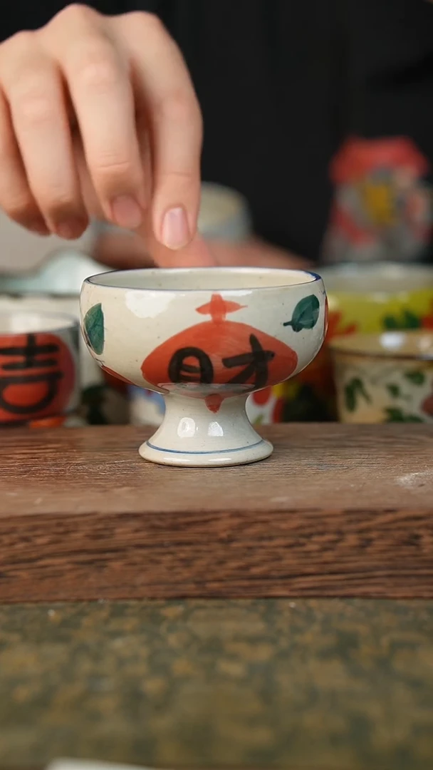 摆件泥垚手作 景德镇手工手绘器物