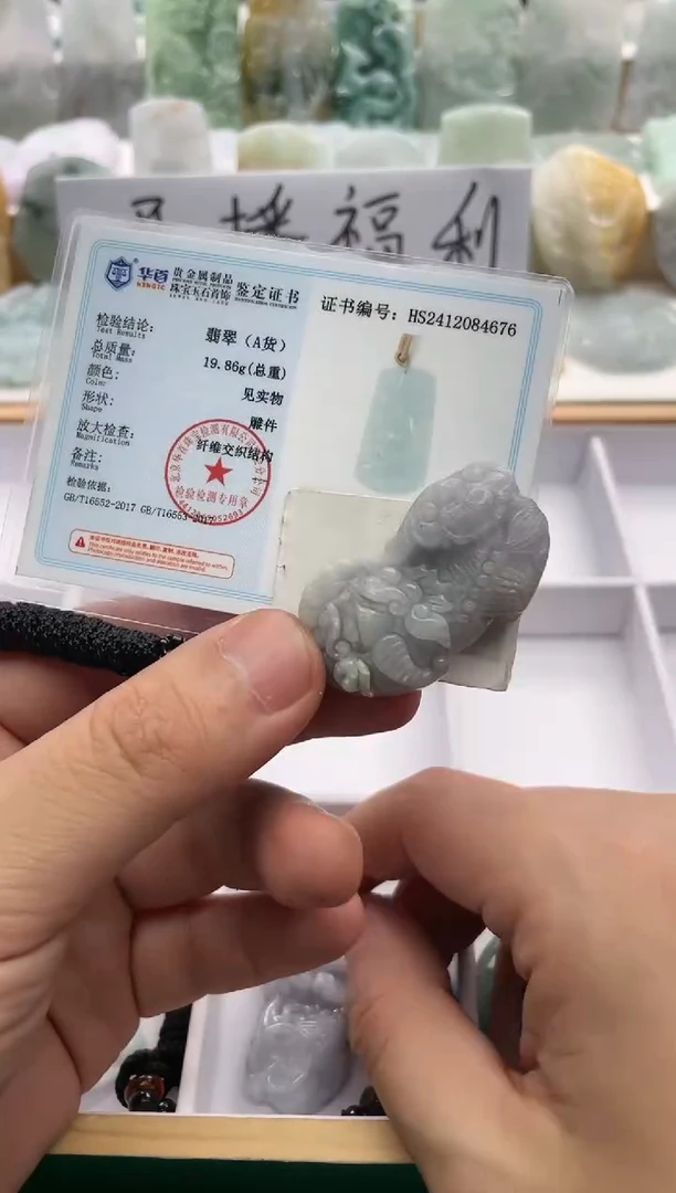 【闪购商品】翡翠颈饰未镶嵌..../2/19/ 13