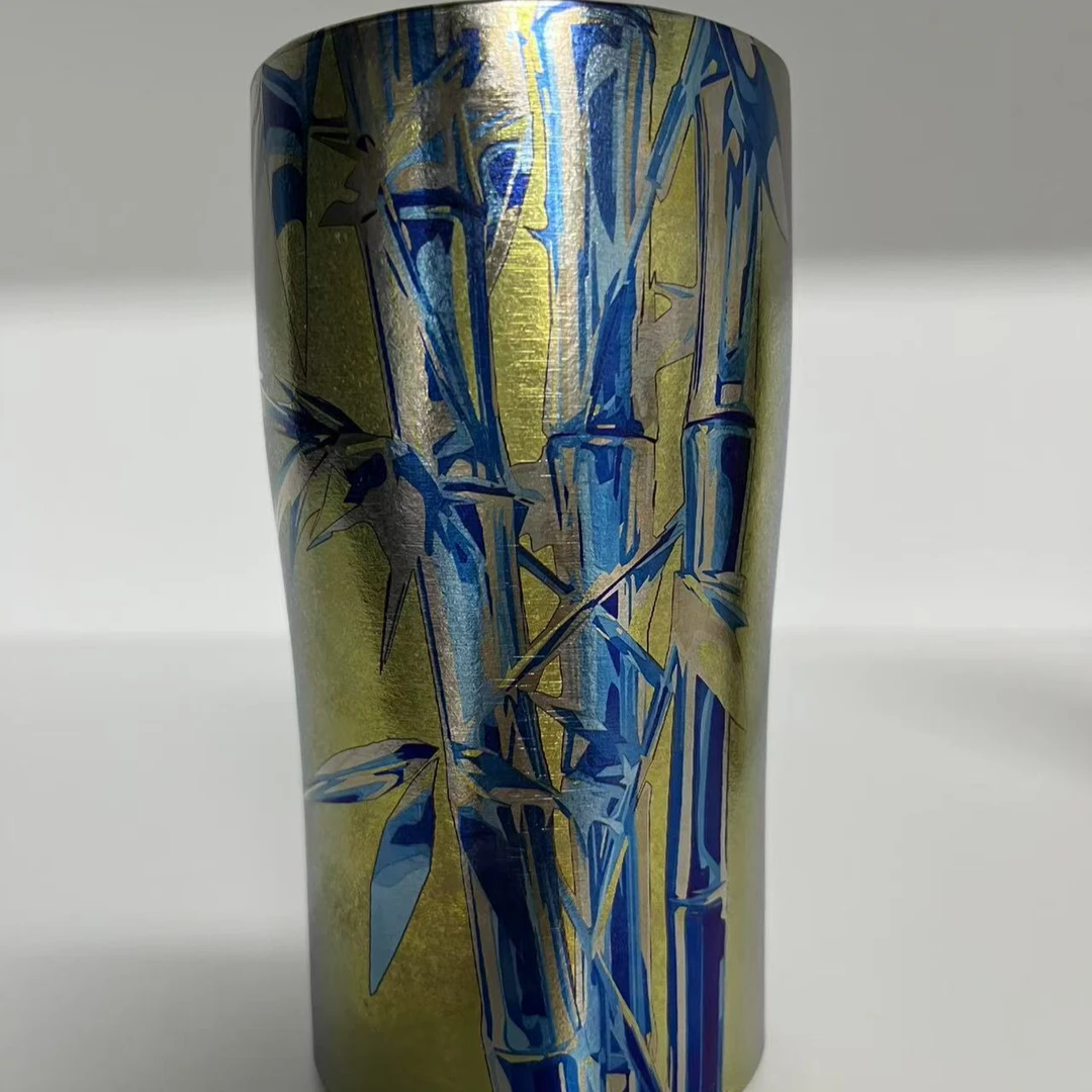 彩钛广口杯多种图案可选（微瑕简包介意勿拍）