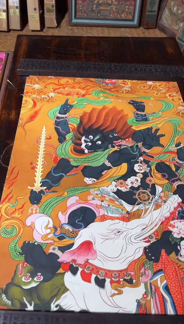 装裱画东东唐卡tk16