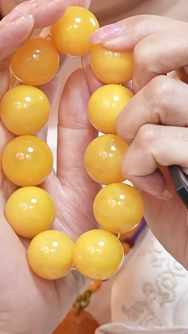 蜜蜡颈饰未镶嵌11-7718天然蜜蜡珠宝奇石云端妖孽全部保真