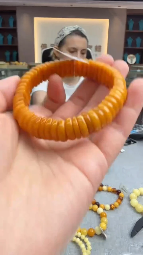 手链琥珀未镶嵌419秒拍号假一罚三