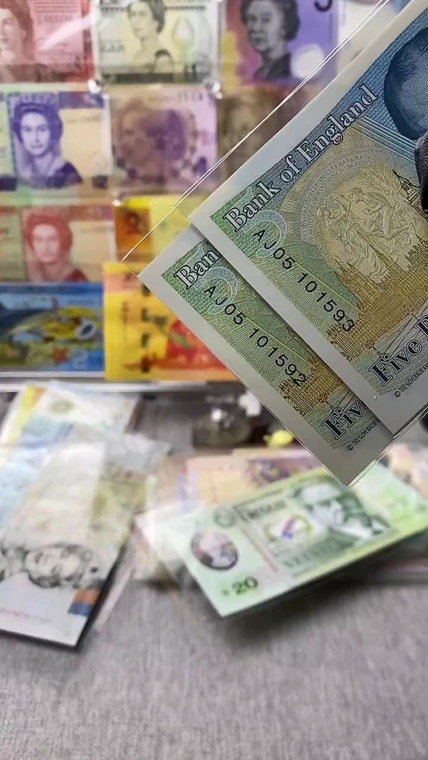 纸币A****藏5单张纸币592