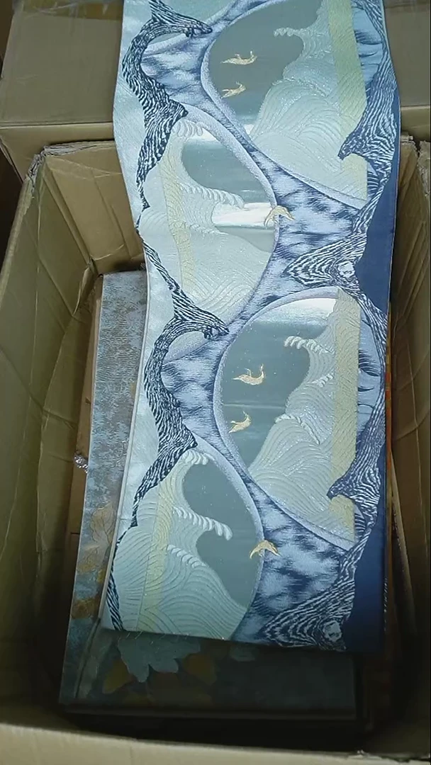 织绣117 海浪纹海鸥特价