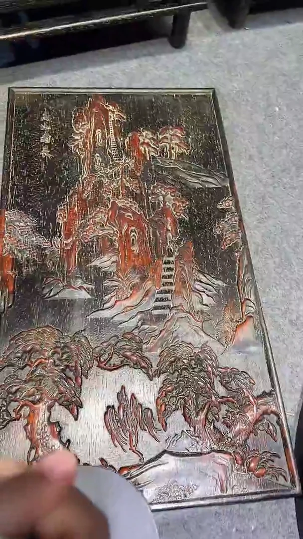 檀香紫檀（小叶紫檀）紫檀拆件雕刻板以直播间实物为准微瑕老物件