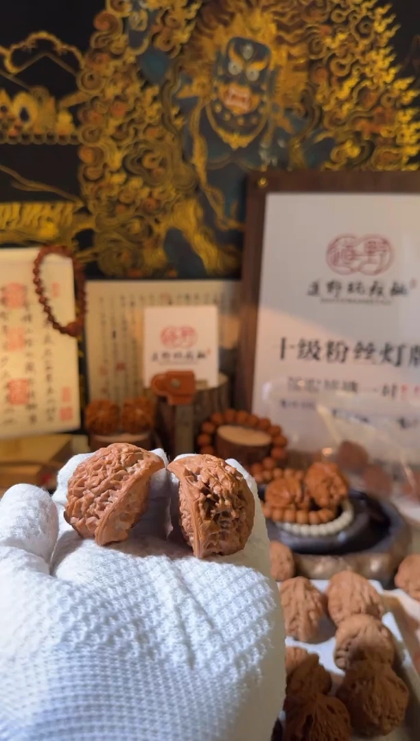 文玩核桃把件47全品官帽蛇