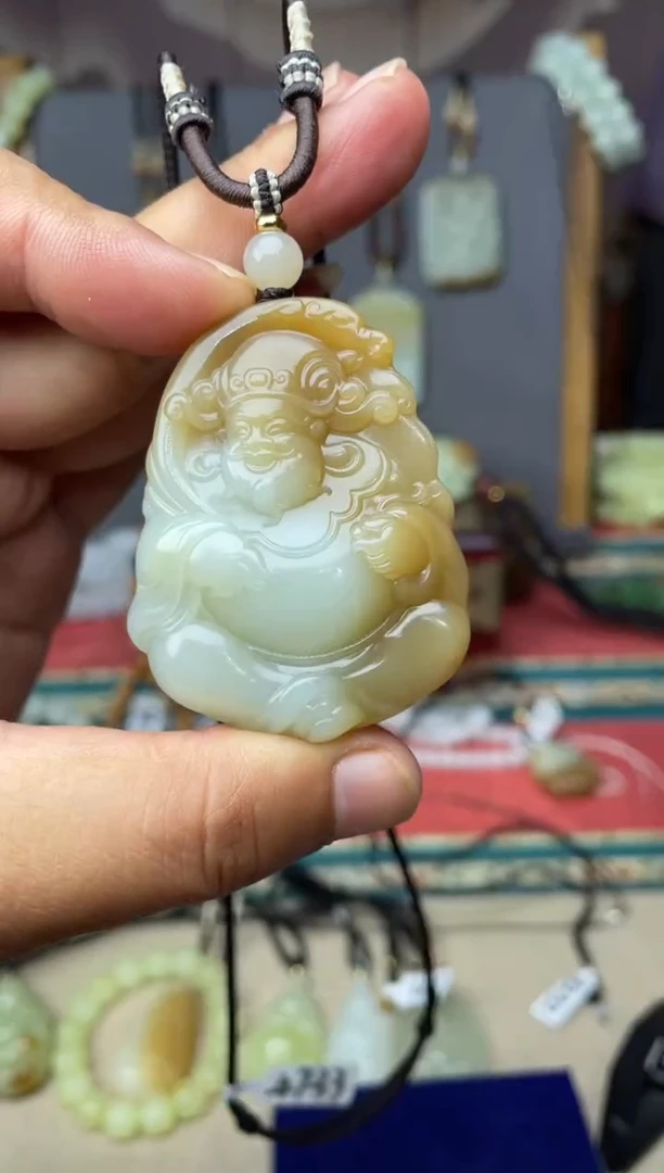 未镶嵌和田玉挂件拍一发一