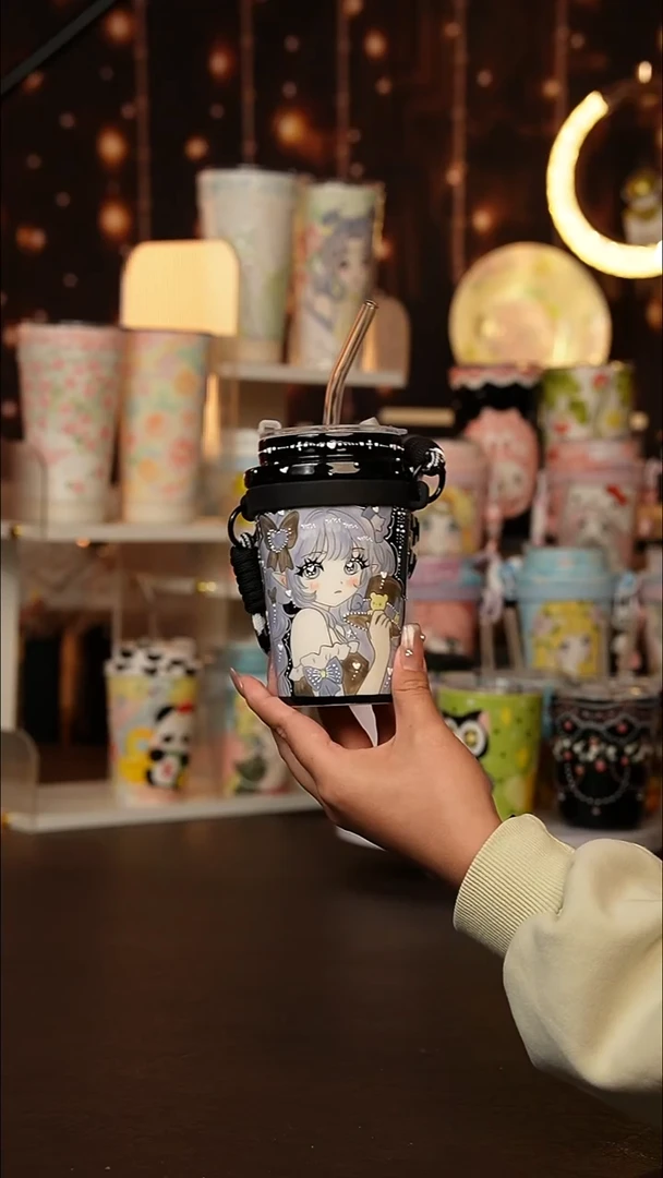(玉泥）景德镇手工手绘文创陶瓷杯
