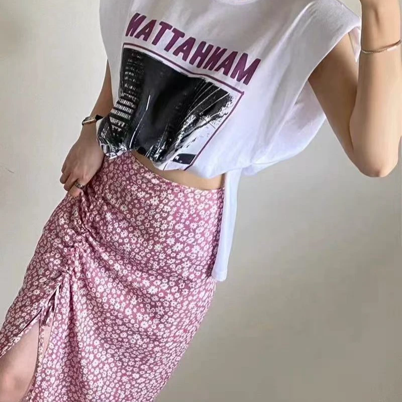 【程菲菲的上衣】VEN 开叉无袖上衣  韩国正品代购 no退换