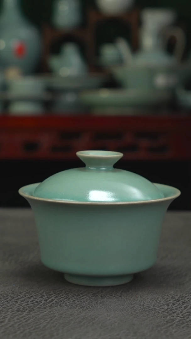 扫地僧马蹄盖碗   微瑕150cc-二