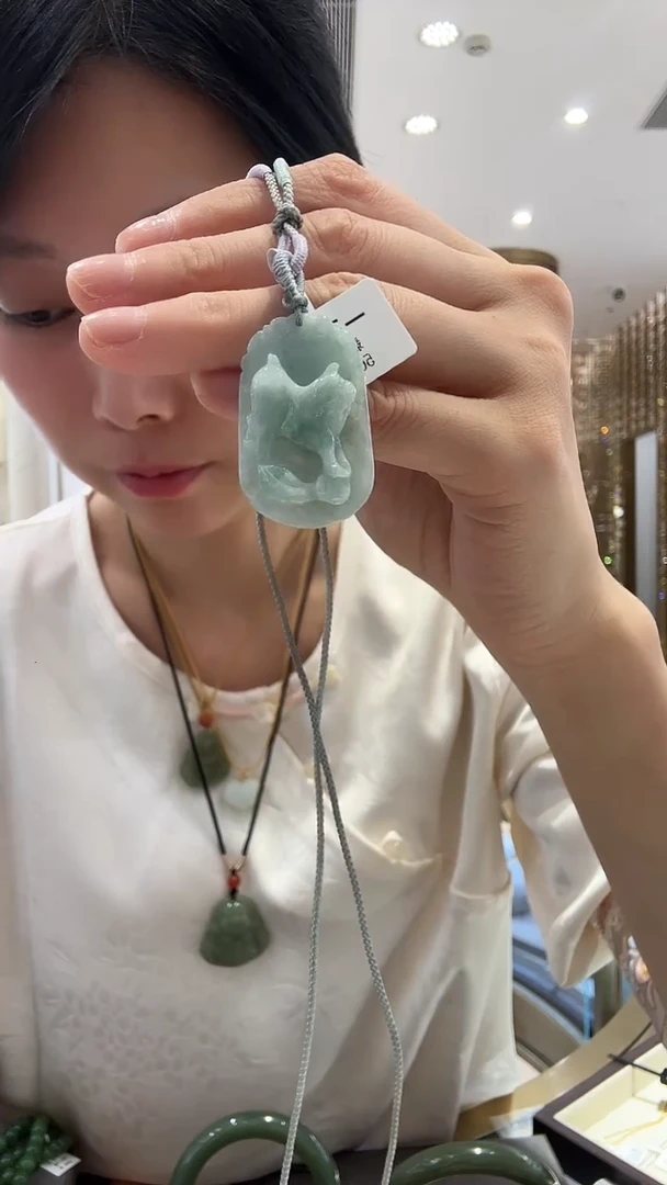 颈饰未镶嵌翡翠47多样发一