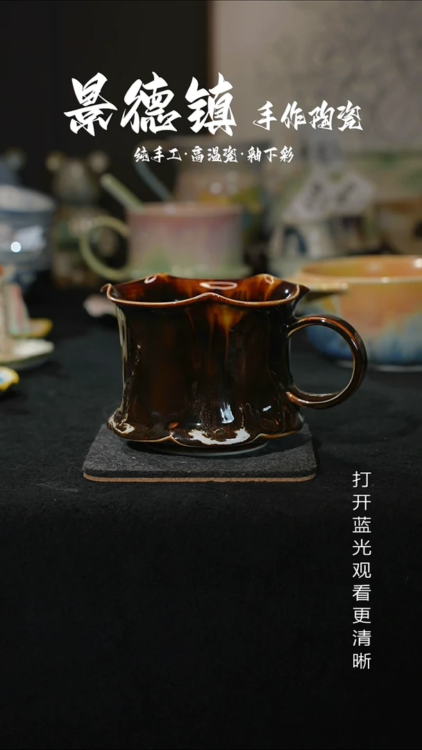 原创景德镇手工高温陶瓷873