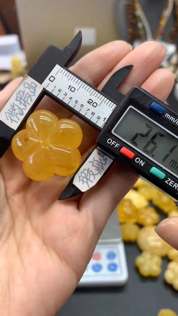 未镶嵌琥珀珠宝奇石710