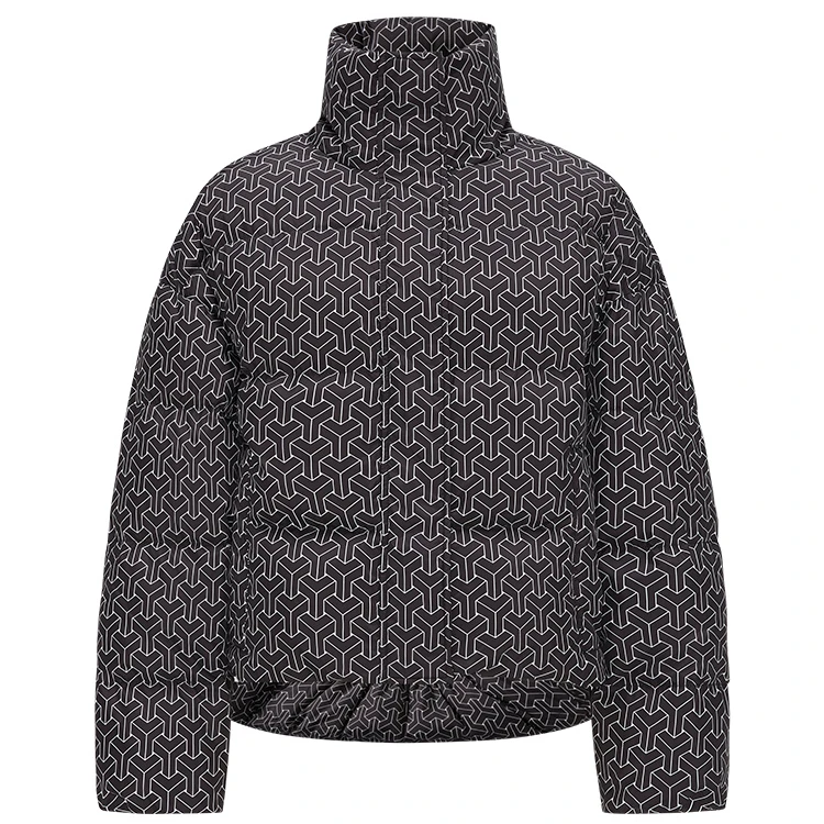 【芊芊专属】满印羽绒服2023冬季新款面包服保暖短外套Y427306946