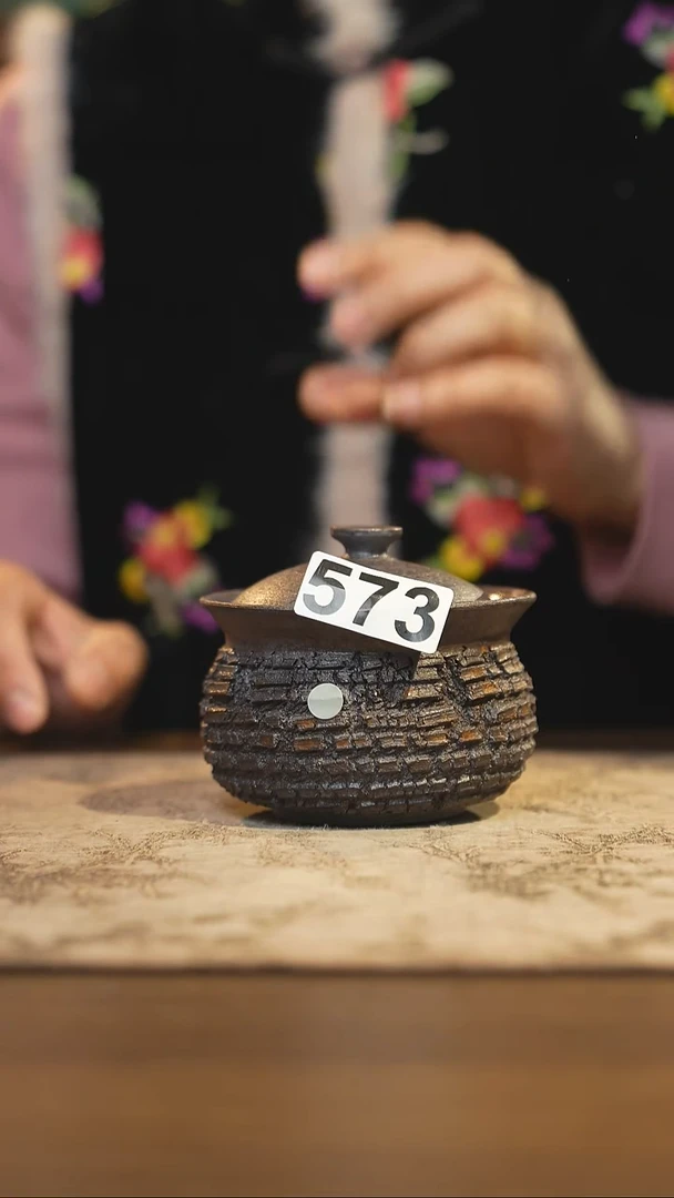 陶瓷茶器茶具盖碗573微瑕