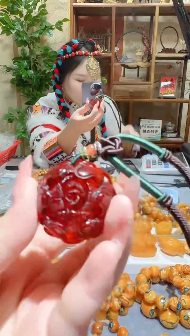 琥珀颈饰未镶嵌8291天然蜜蜡珠宝奇石全都保真