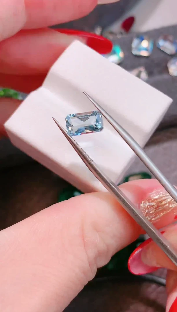 裸石海蓝宝石1.26ct
