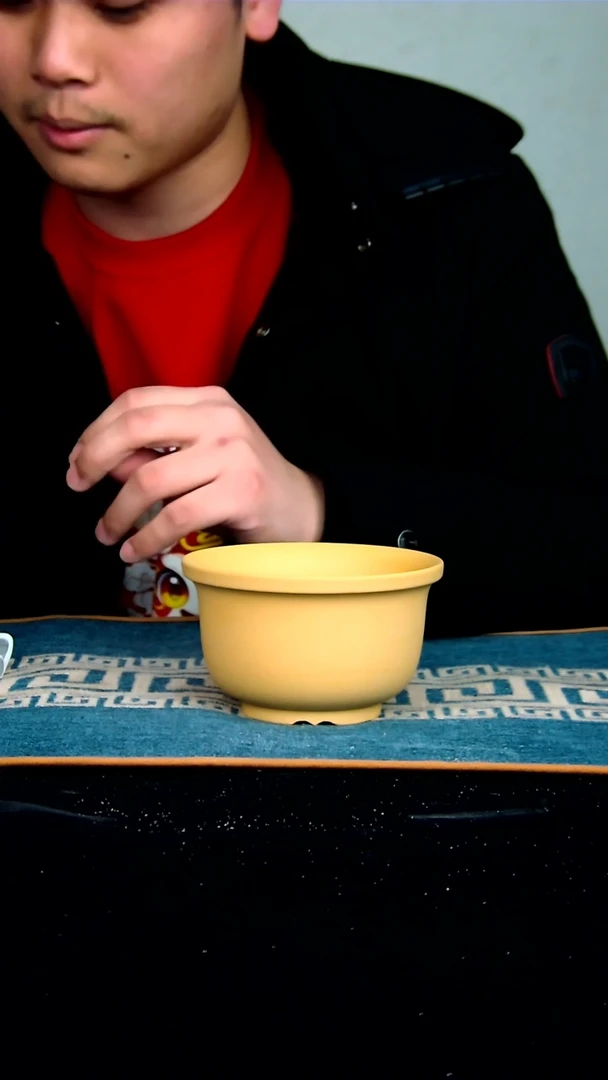 【闪购商品】紫砂花盆10*6内径紫砂花盆