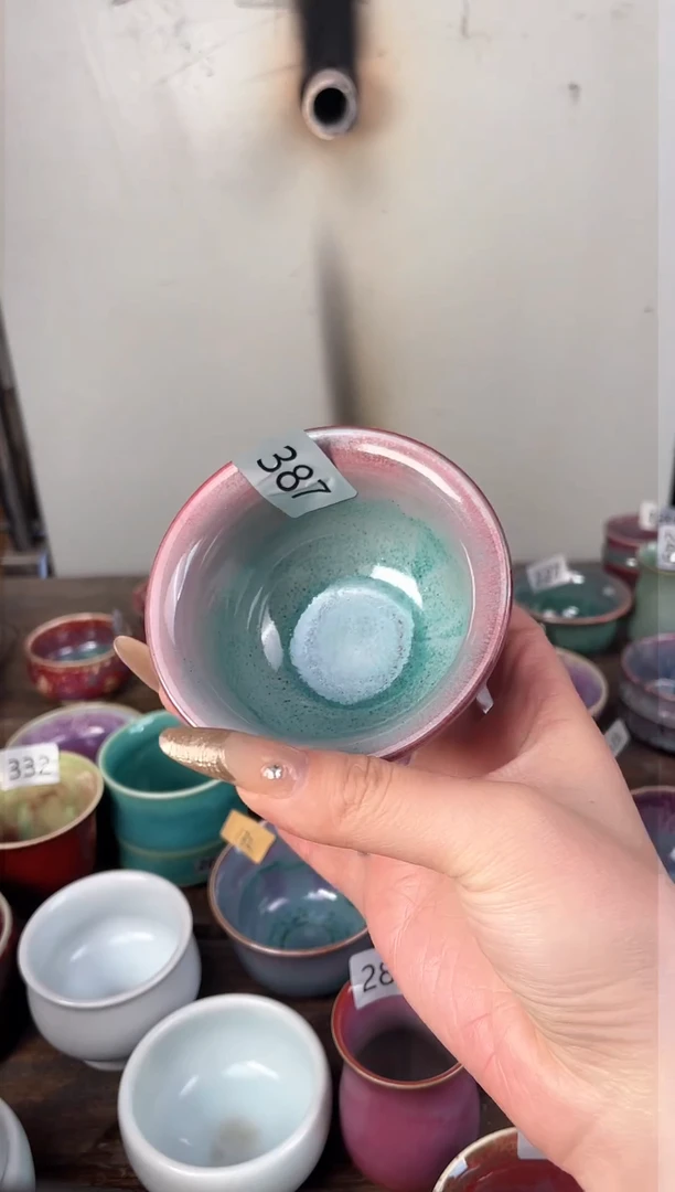 【闪购商品】摆件钧瓷手工茶器窑变