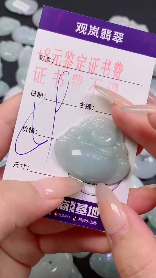 翡翠未镶嵌颈饰保A保天然