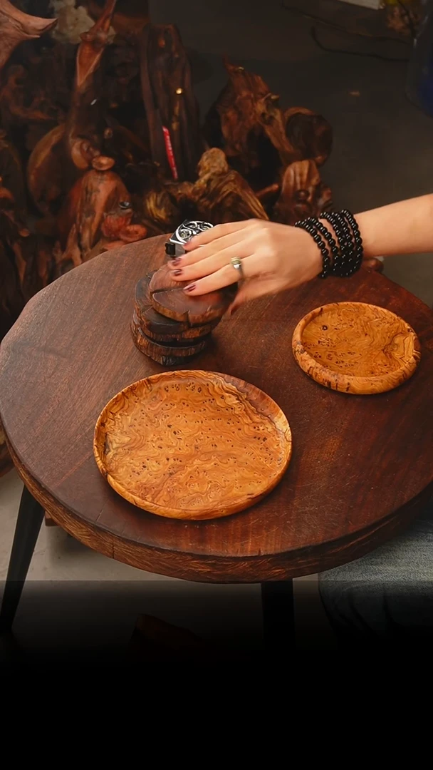 老叶木作作品贵黄木片一个