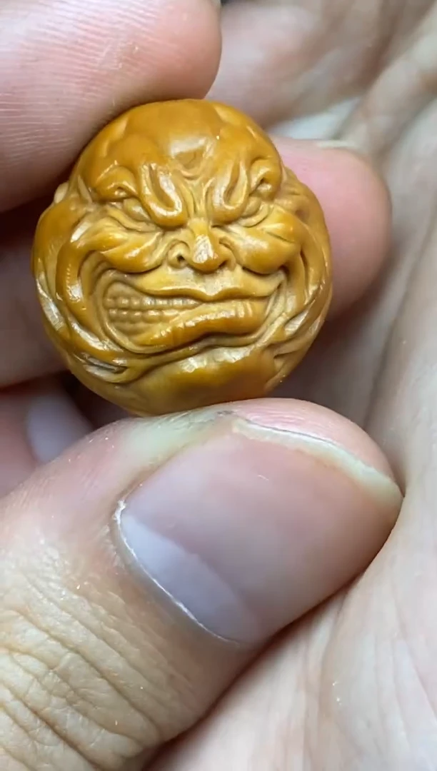 猴头核桃吊坠大亨 烟鬼 精修 素