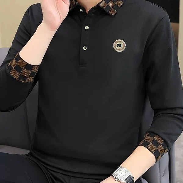 8903加绒加厚卫衣翻领时尚长袖