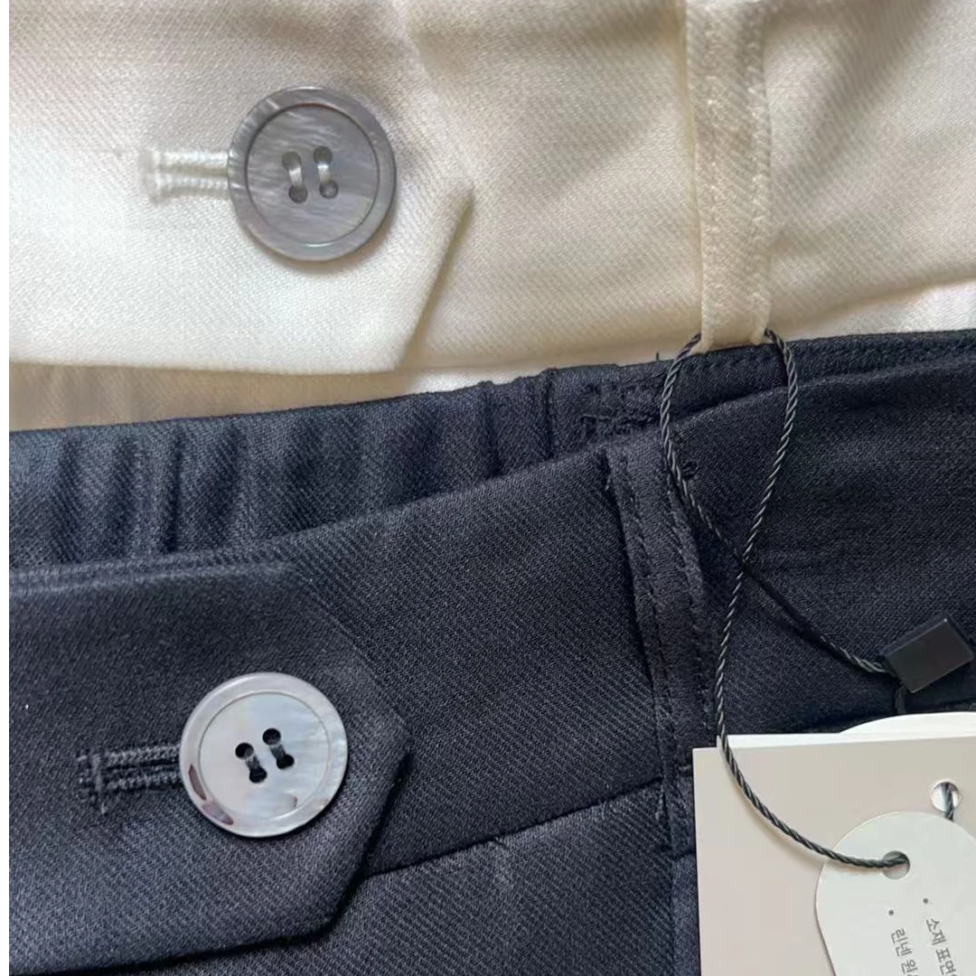 微瑕疵！意大利丝麻裤子b品女士西装裤夏季新款