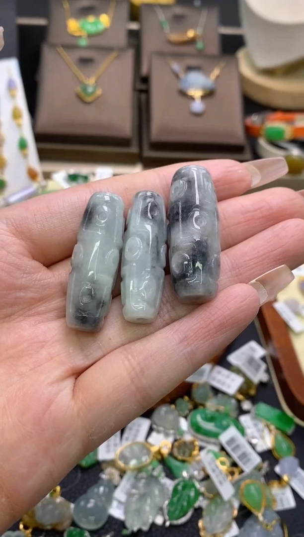 【闪购商品】翡翠颈饰未镶嵌多样性发其一净货18369