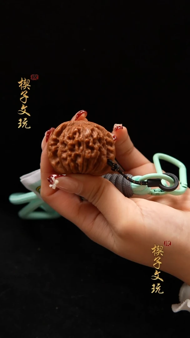 把件文玩核桃自制文玩挂件（四座楼）