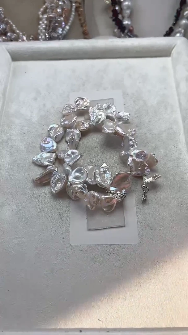 未镶嵌项链淡水珍珠【纯恬珠宝】