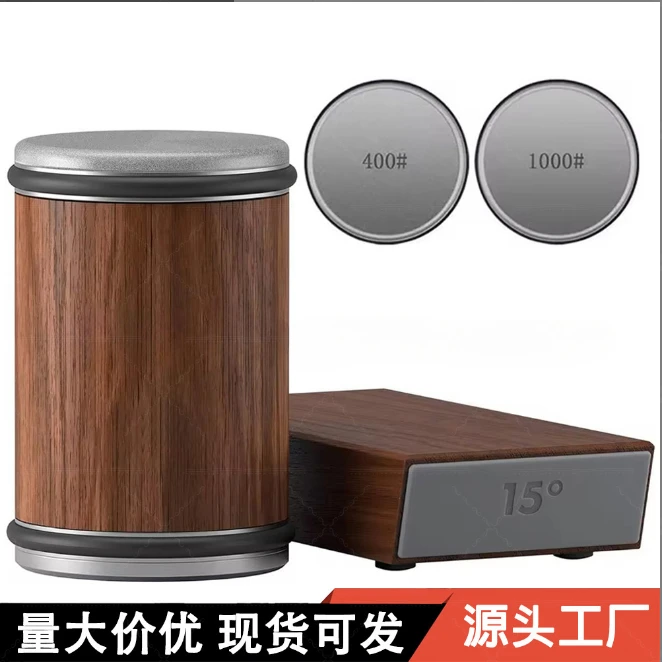 专供 Rolling sharpener滚轮磨刀器【经典】铝合金金刚砂滚筒磨刀器