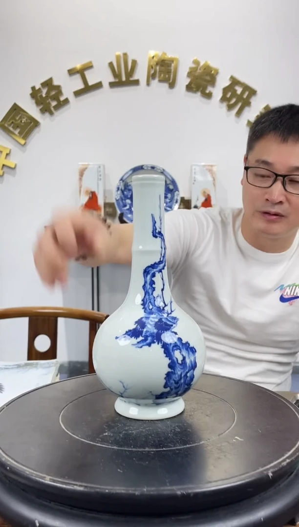 摆件景德镇陶瓷手工手绘摆件