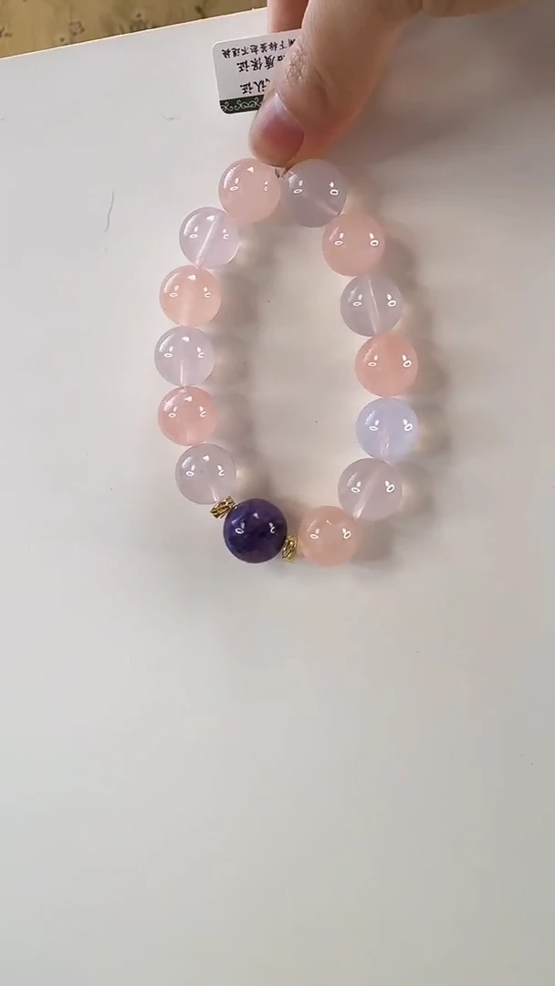 颈饰未镶嵌水晶手串约14MM3972