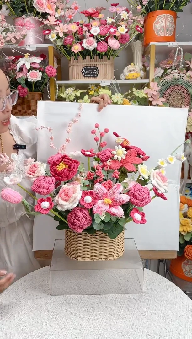 精品毛线花定制款