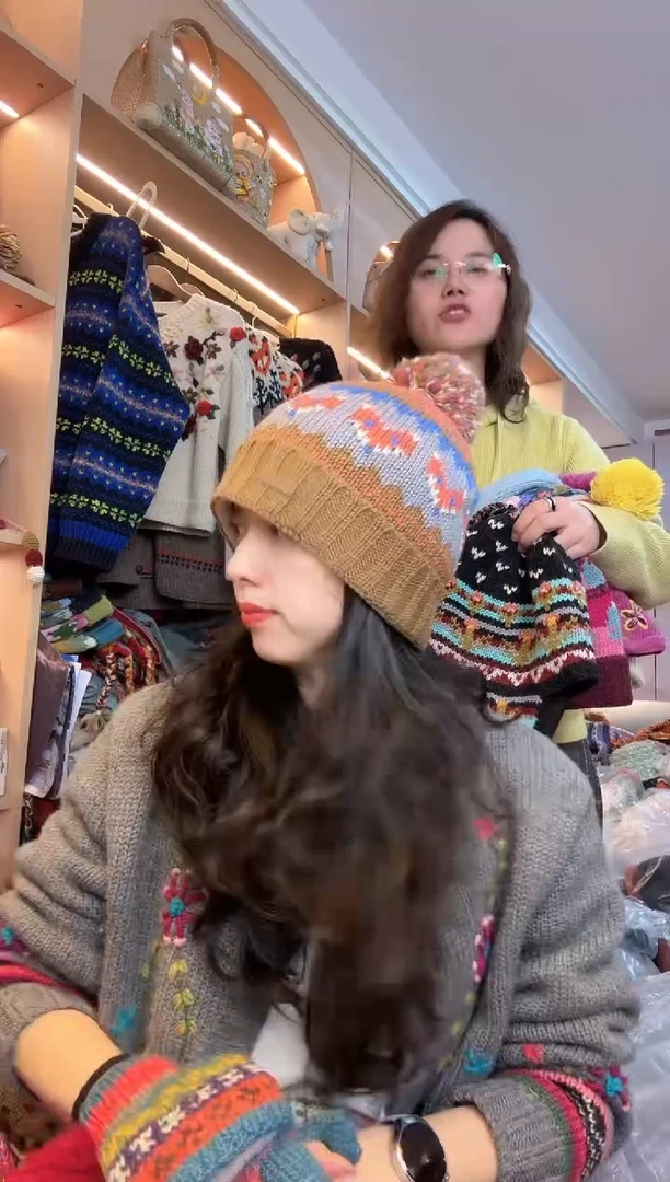 羊毛美丽奴翻遍美拉德狐狸单球帽