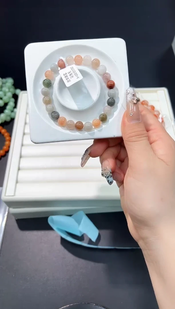 水晶手串未镶嵌85a多样性发其一【1条】默认微瑕