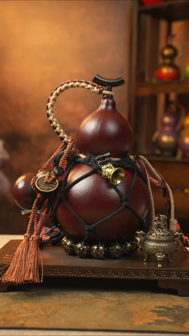 345大漆一物一拍记葫堂出品【不带手串】