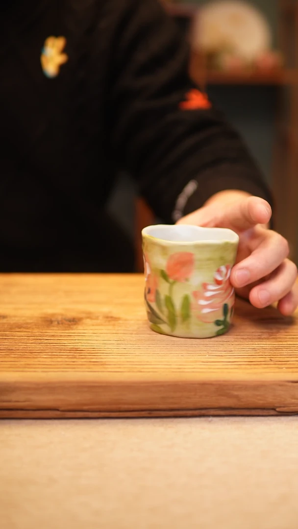 【闪购商品】@@陶园瓷舍@@纯手工手绘@高温釉下彩