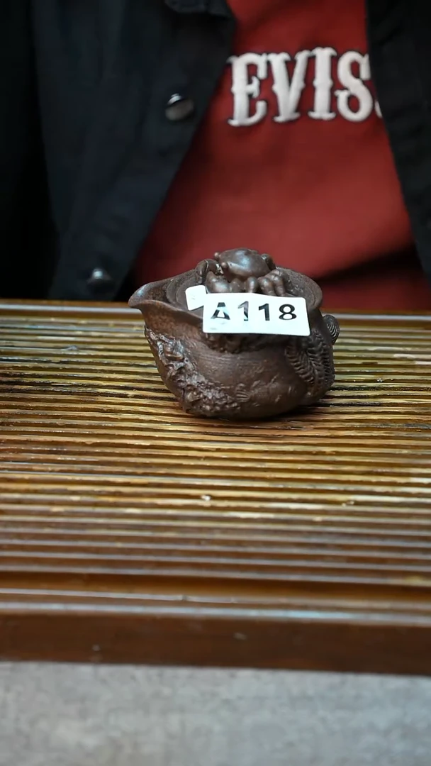 粗陶手工茶具每个不一样