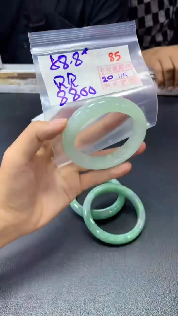 未镶嵌定制翡翠贝*85毛货需精细抛光定制+多样性发1+8800