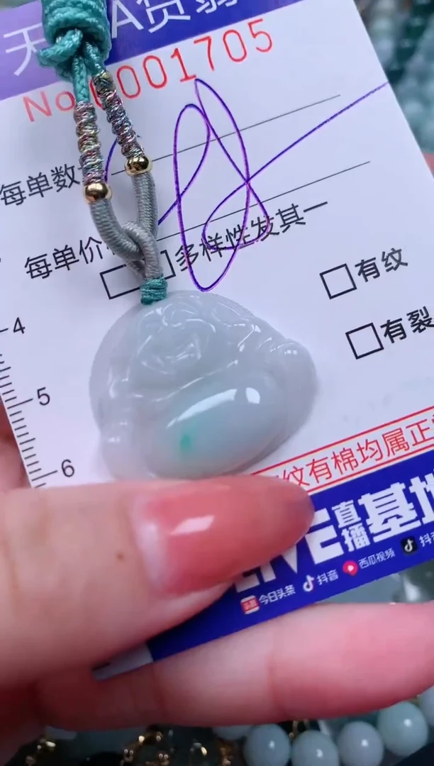 【闪购商品】翡翠颈饰未镶嵌00001705